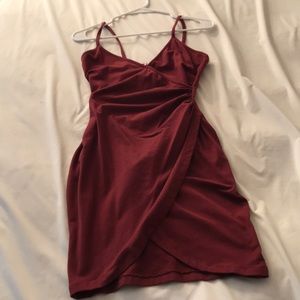 Spaghetti strap one piece dress